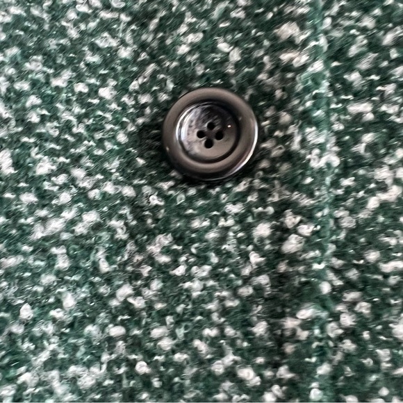 NWT Old Navy women's Relaxed Textured Overcoat for Women, XS, Green - Picture 9 of 12